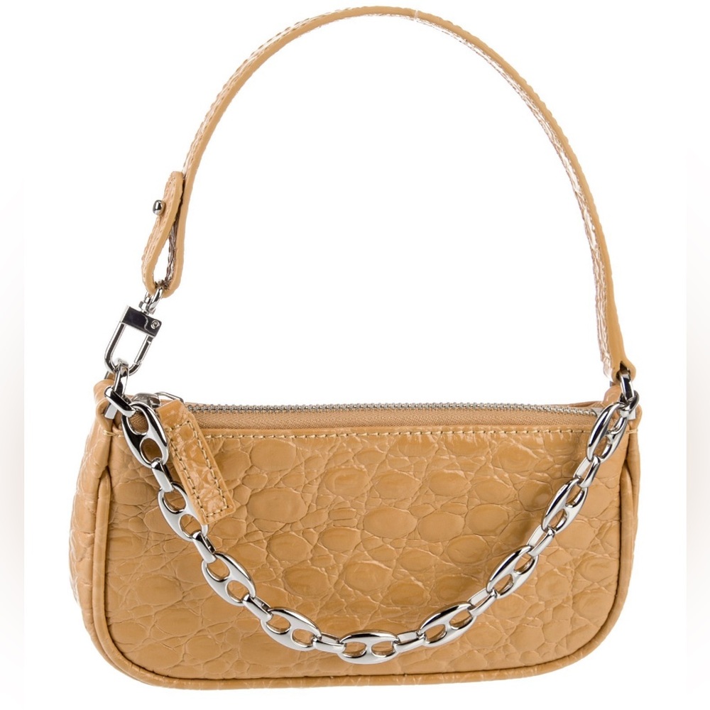 By Far Rachel Embossed Leather Mini Bag